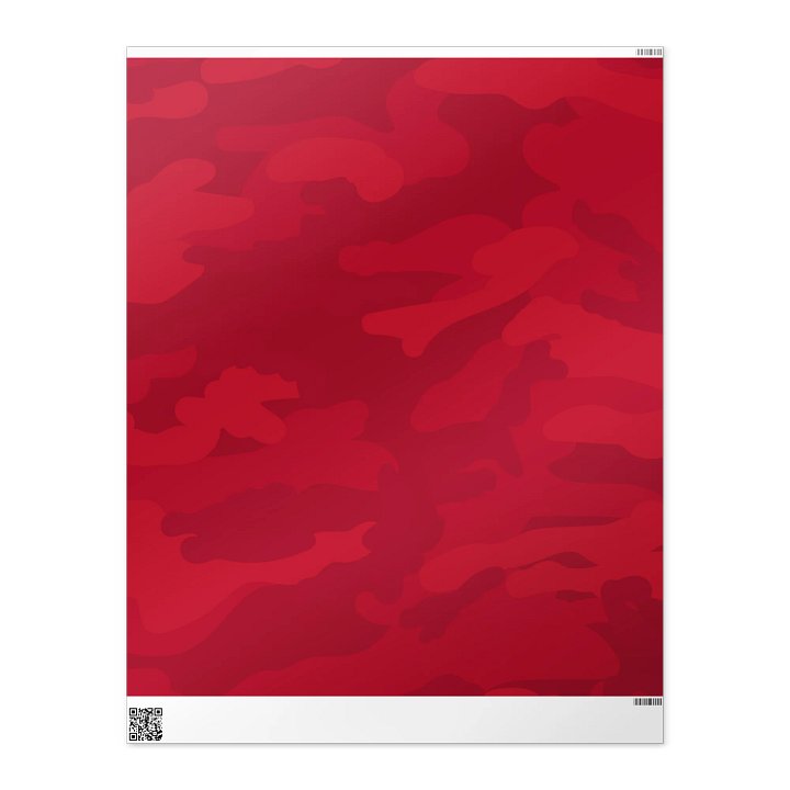 HONORUSVETS - RED WRAPPING PAPER product image (2)