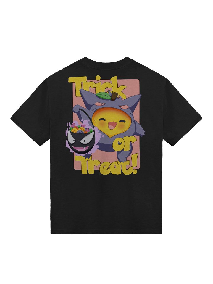 Trick or Treat Mango Bright Print - Boxy Tshirt product image (2)