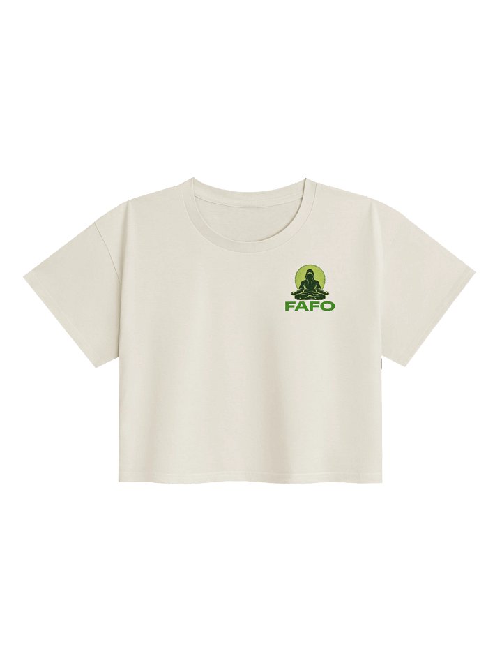 FAFO Zen — Question Crop Top product image (1)