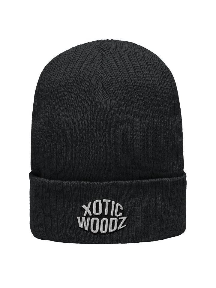 XOTIC WOODZ Ribbed Beanie: Eco-Friendly Style product image (7)