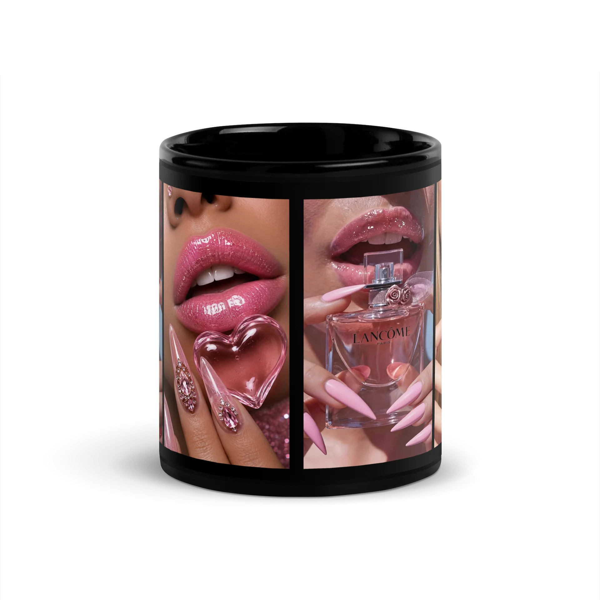 Glam Beauty Collage Glossy Mug product image (3)