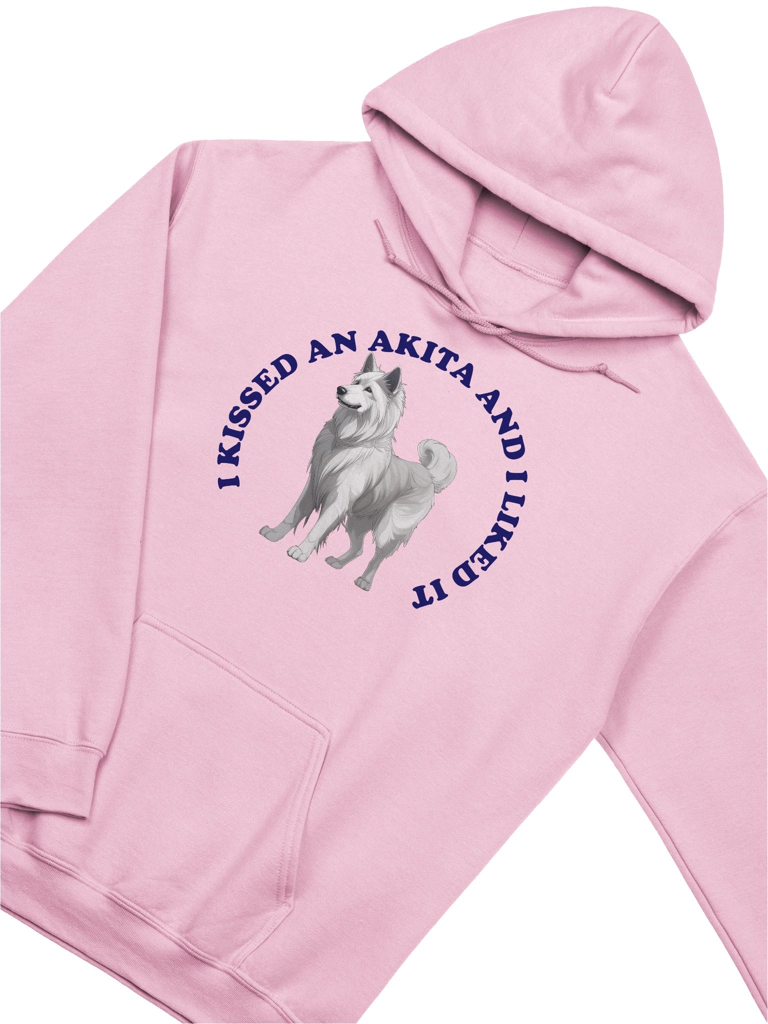 I Kissed a Akita, Hoodie product image (3)