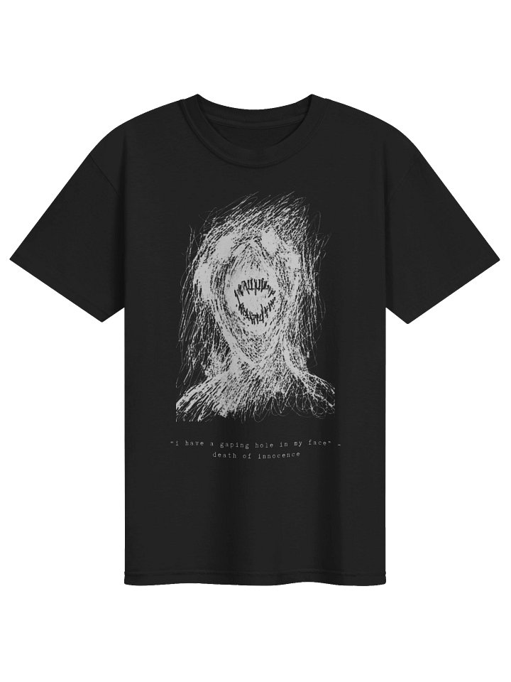 INVERTED i have a gaping hole in my face tee product image (1)