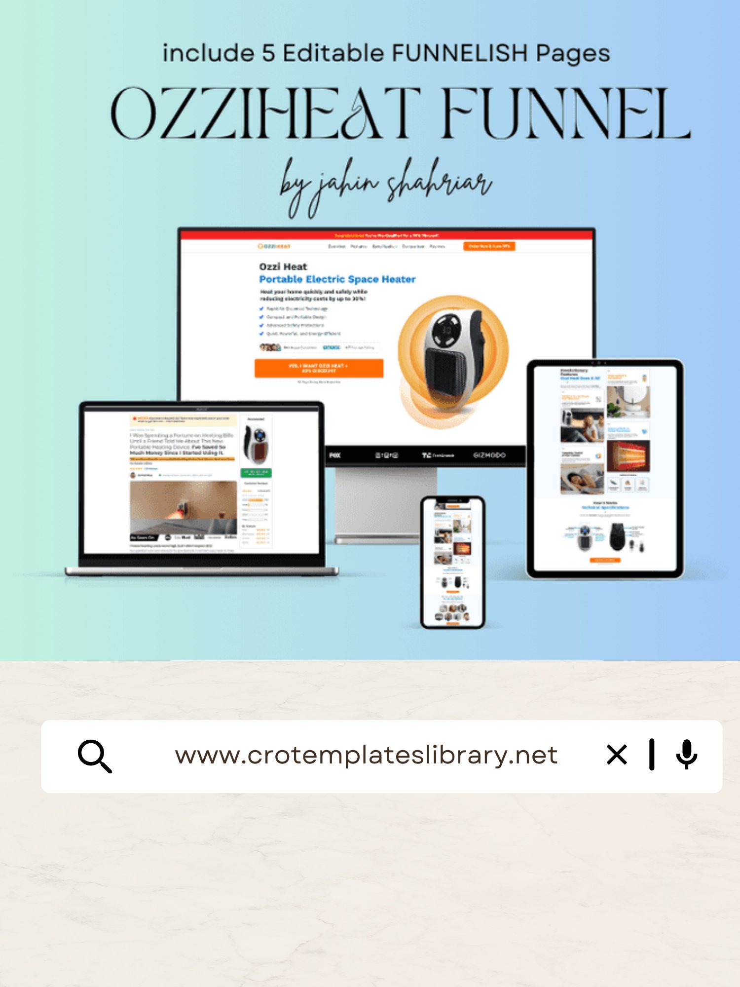 OzziHeat Funnelish Templates product image (1)