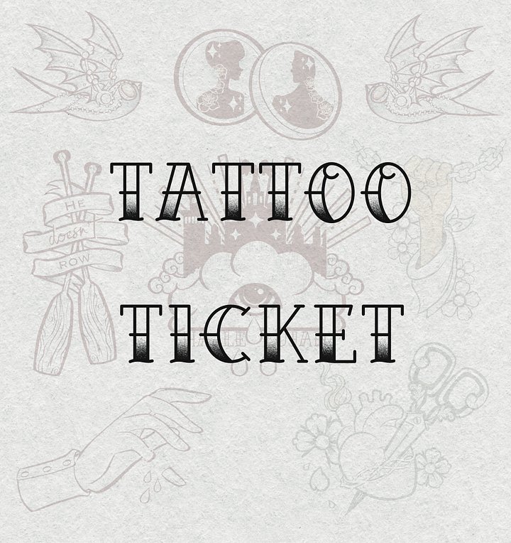 Tattoo Ticket product image (1)