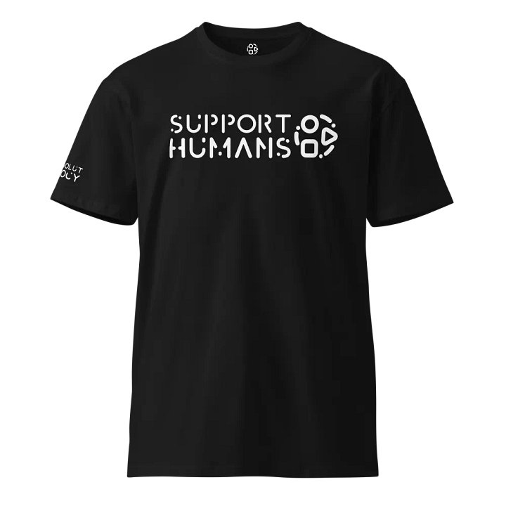 Absolut Idiocy Unisex Premium T-Shirt (White Logotypes) product image (1)