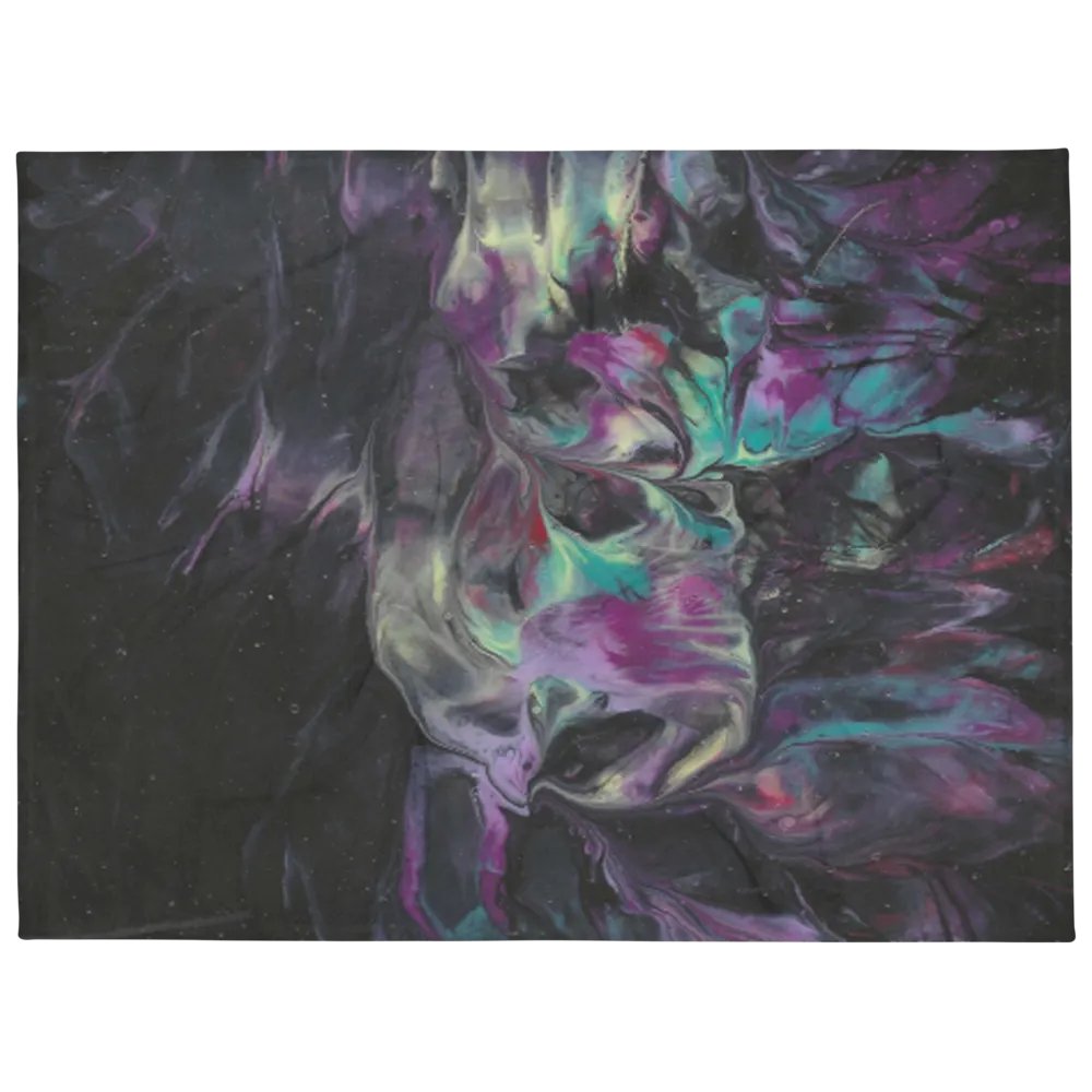 Cosmic Rabbit Throw Blanket product image (1)