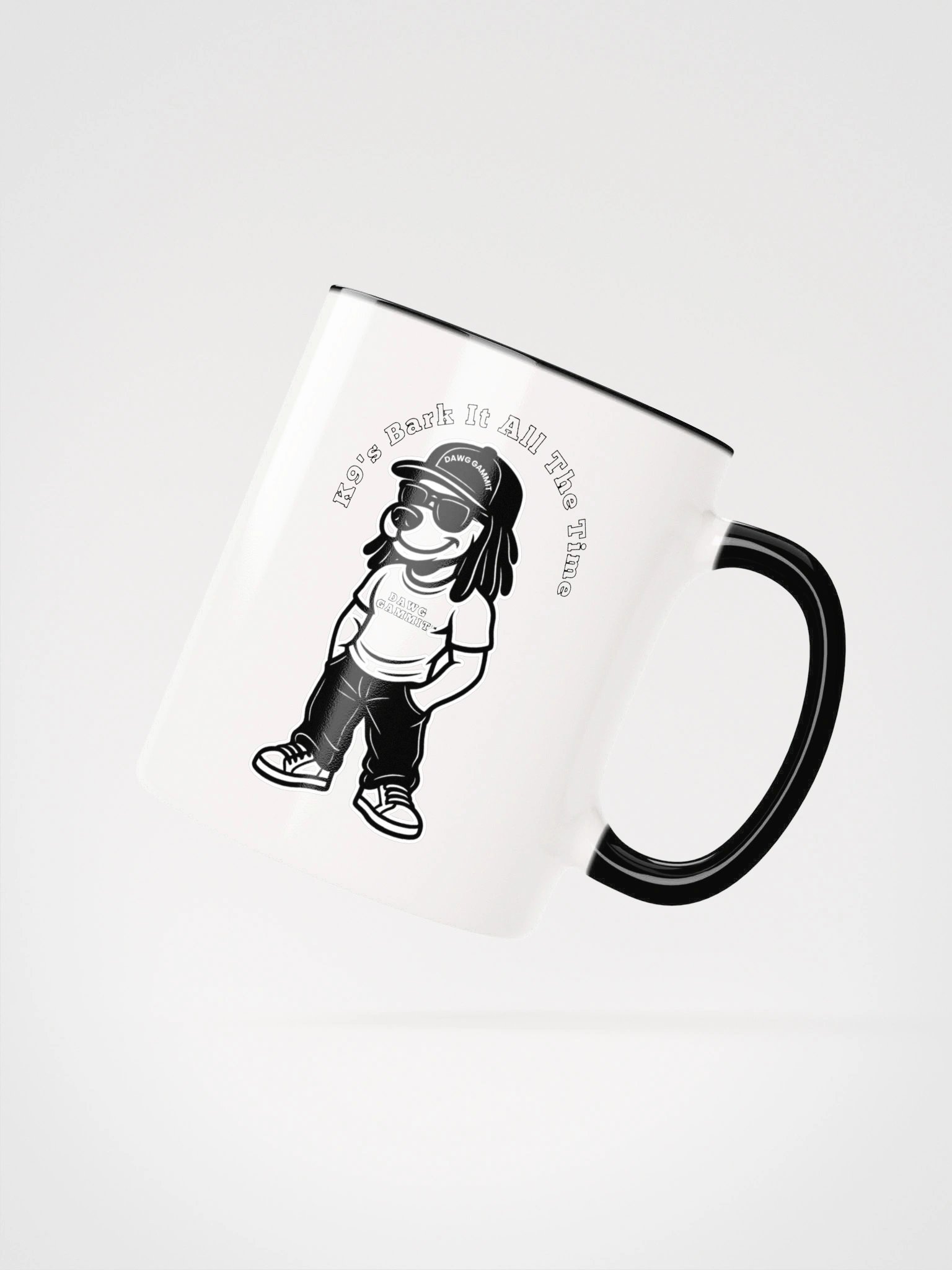 DAWG GAMMIT™ Cool Dawg Black & White Mug product image (3)