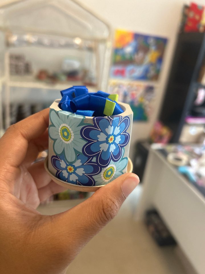 Addy’s artsy flower in pot #10 product image (1)