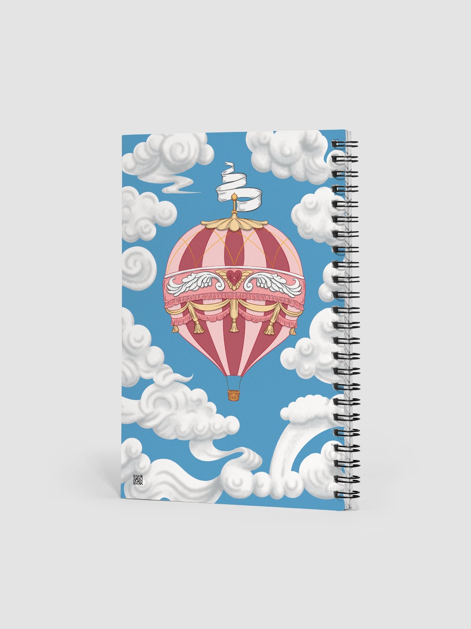 Whimsical Sky Dreams Spiral Notebook product image (2)