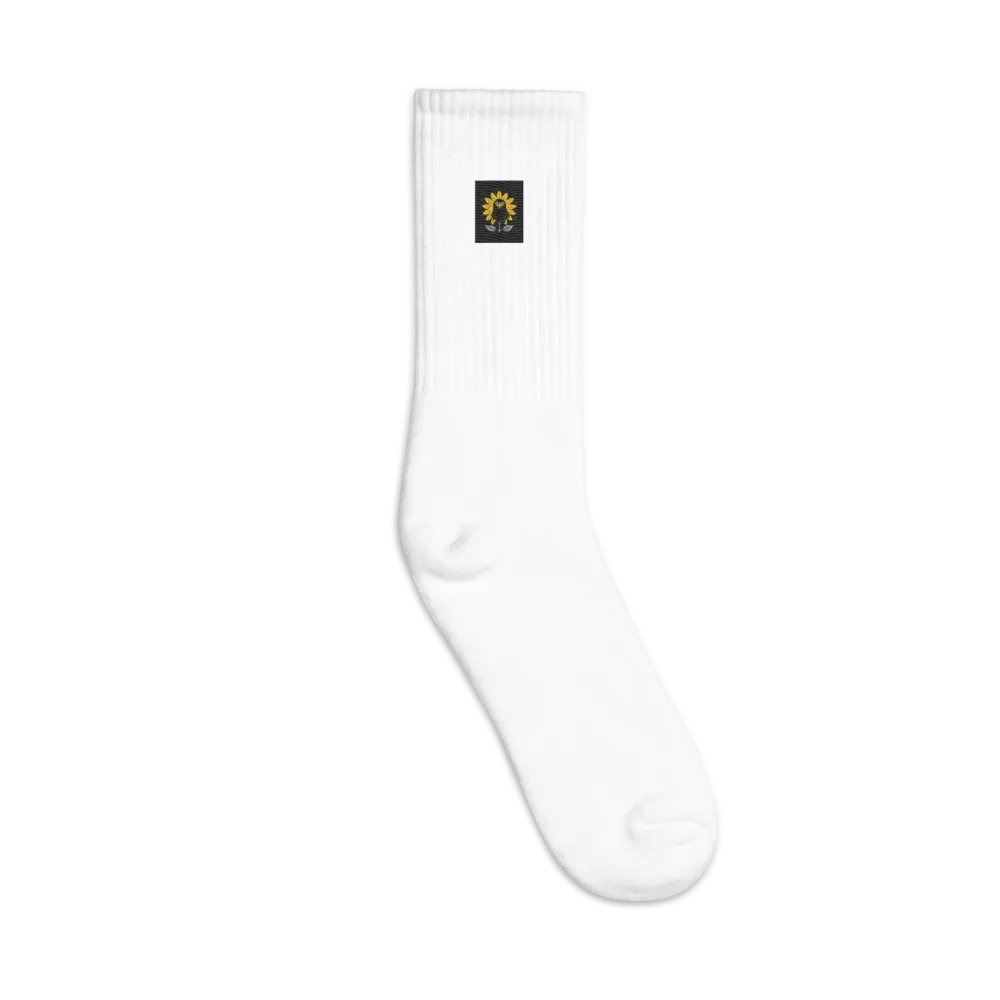 SOCCO Embroidered Crew Socks - BIRD VIBE product image (4)