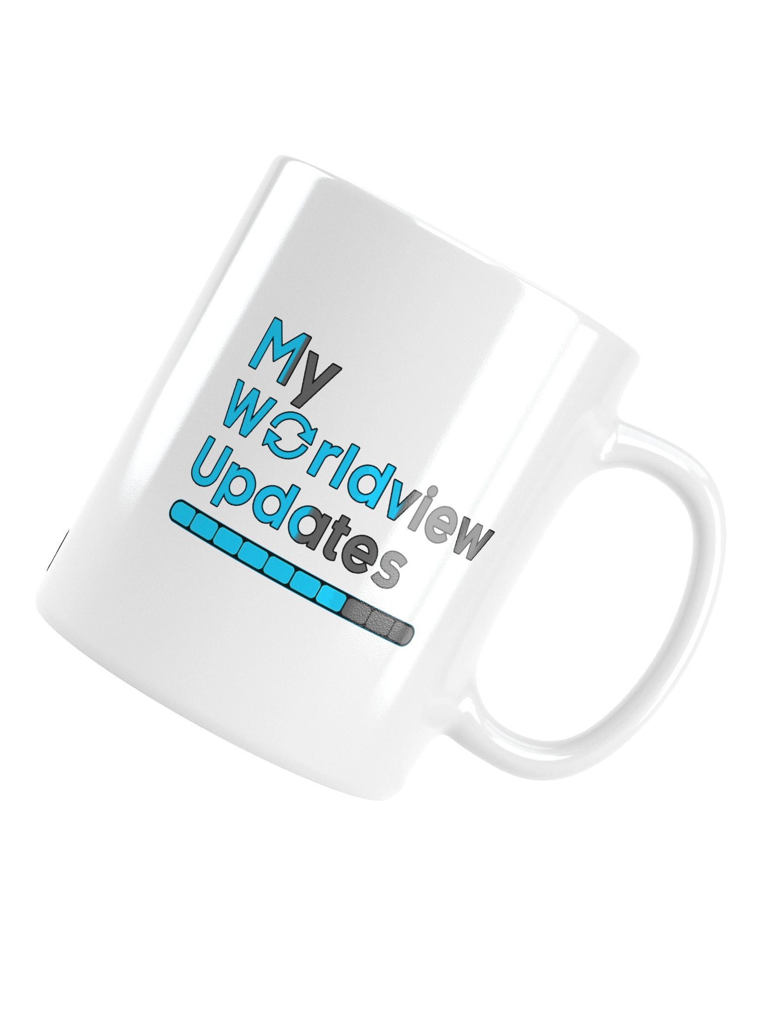 My Worldview Updates - White Glossy Mug product image (6)