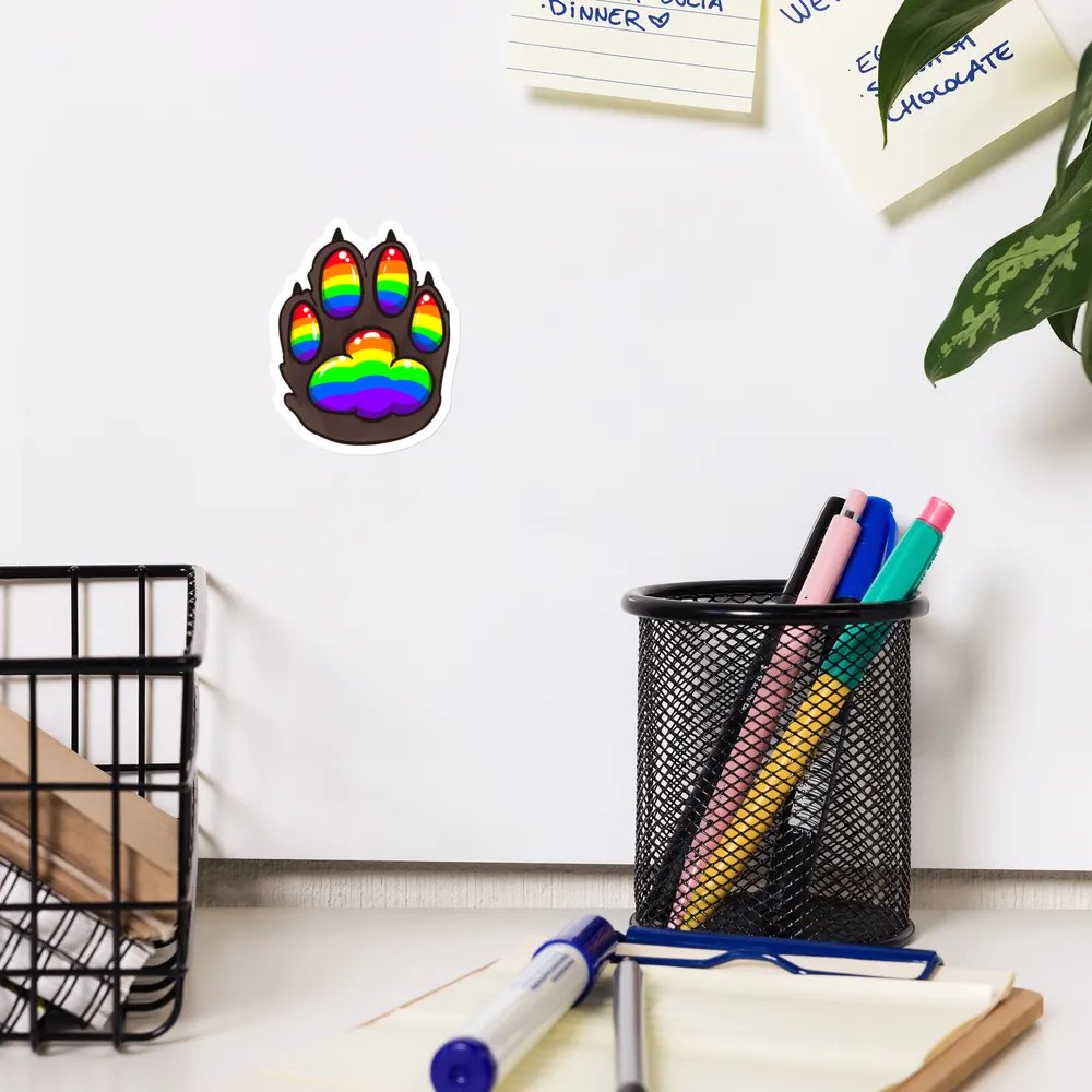Pride Paw Magnet product image (12)