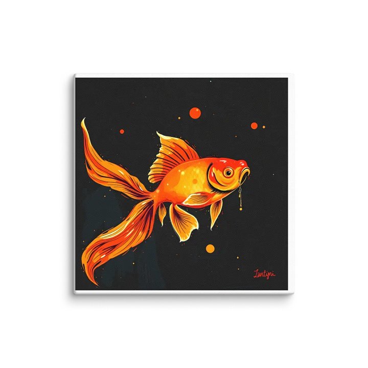Golden Fins Canvas Art product image (4)
