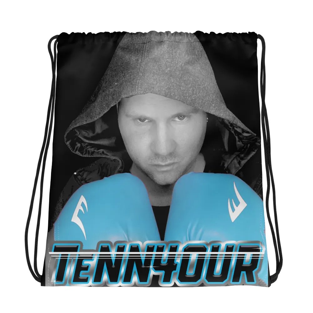 TeNN4OUR Drawstring Bag With Image product image (1)