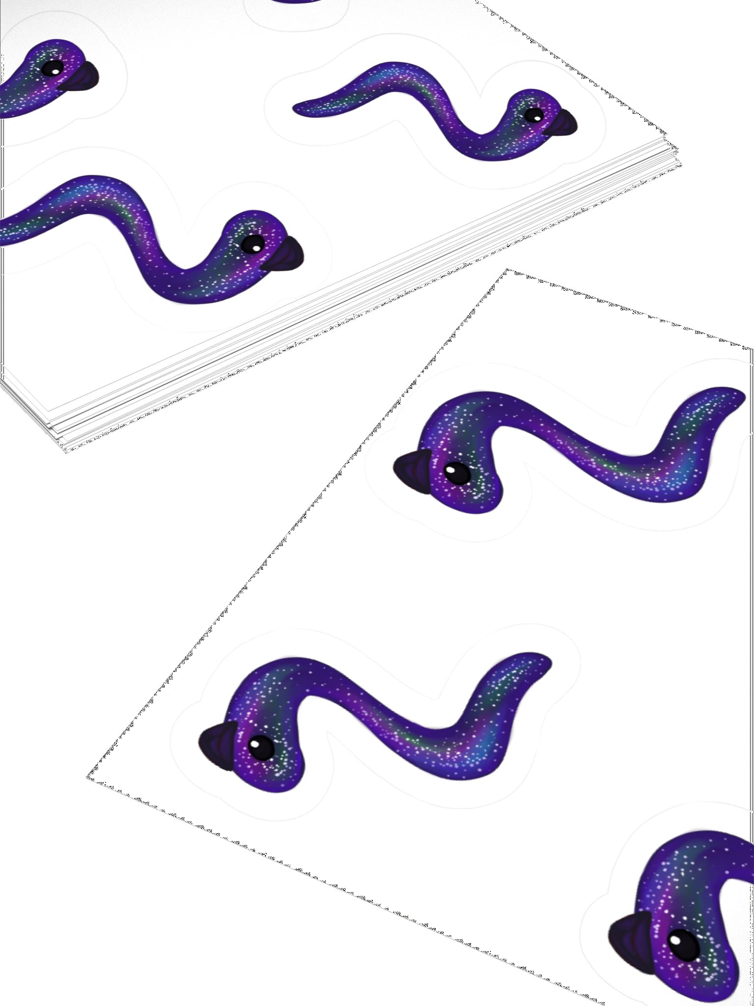 Galaxy Worm Stickers product image (10)