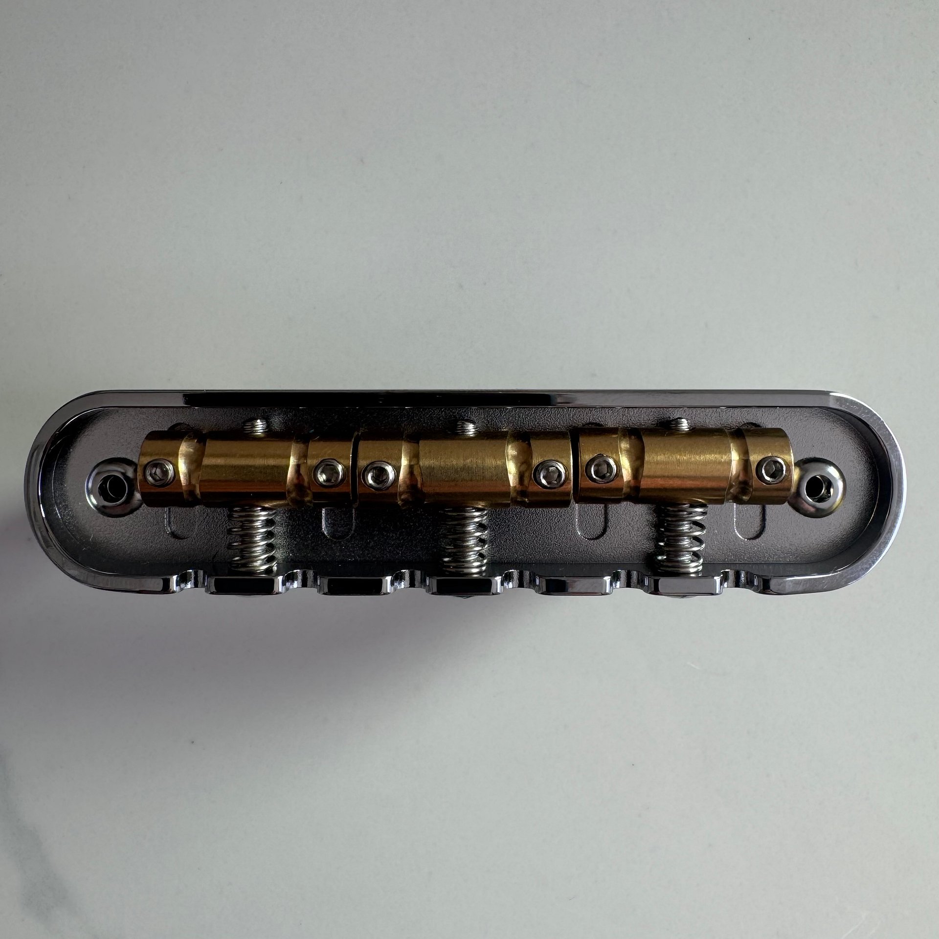 The Overpass “Classic” Chrome Plated Brass Block Bridge product image (4)