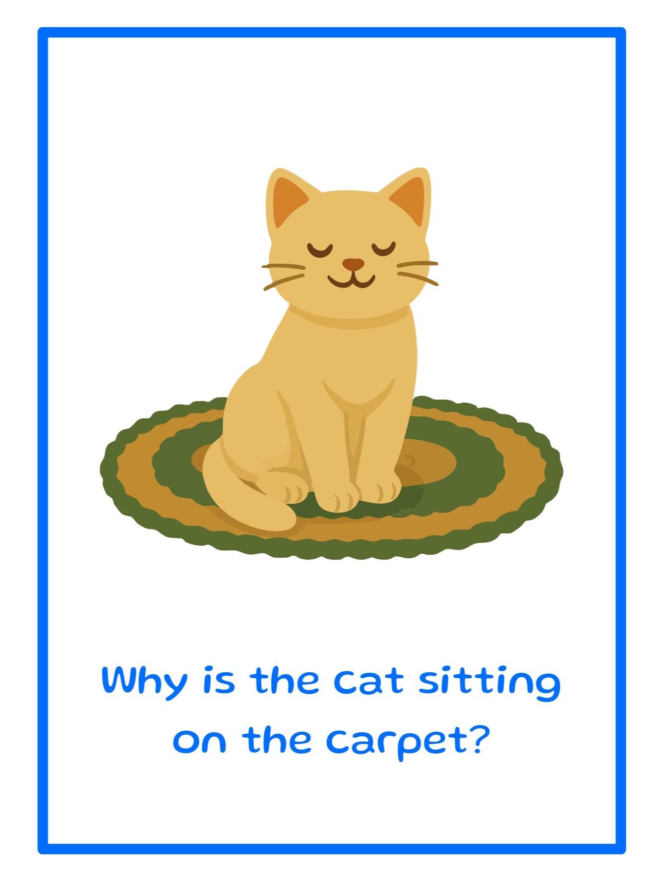 WH-Questions for children flashcards product image (5)