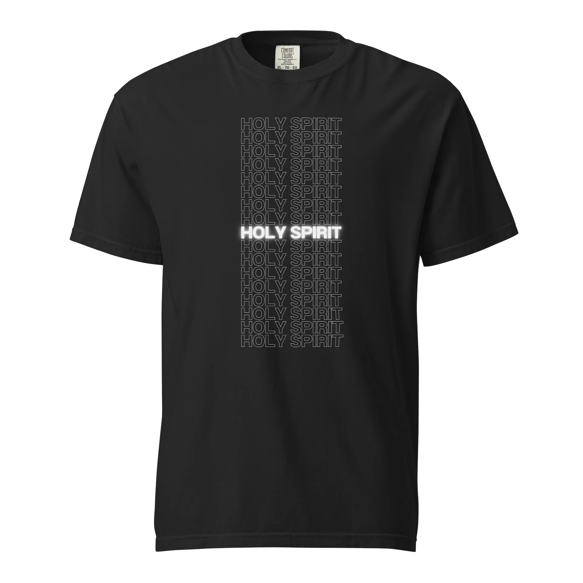 Minimal Glitch Comfort Colors Tee product image (1)