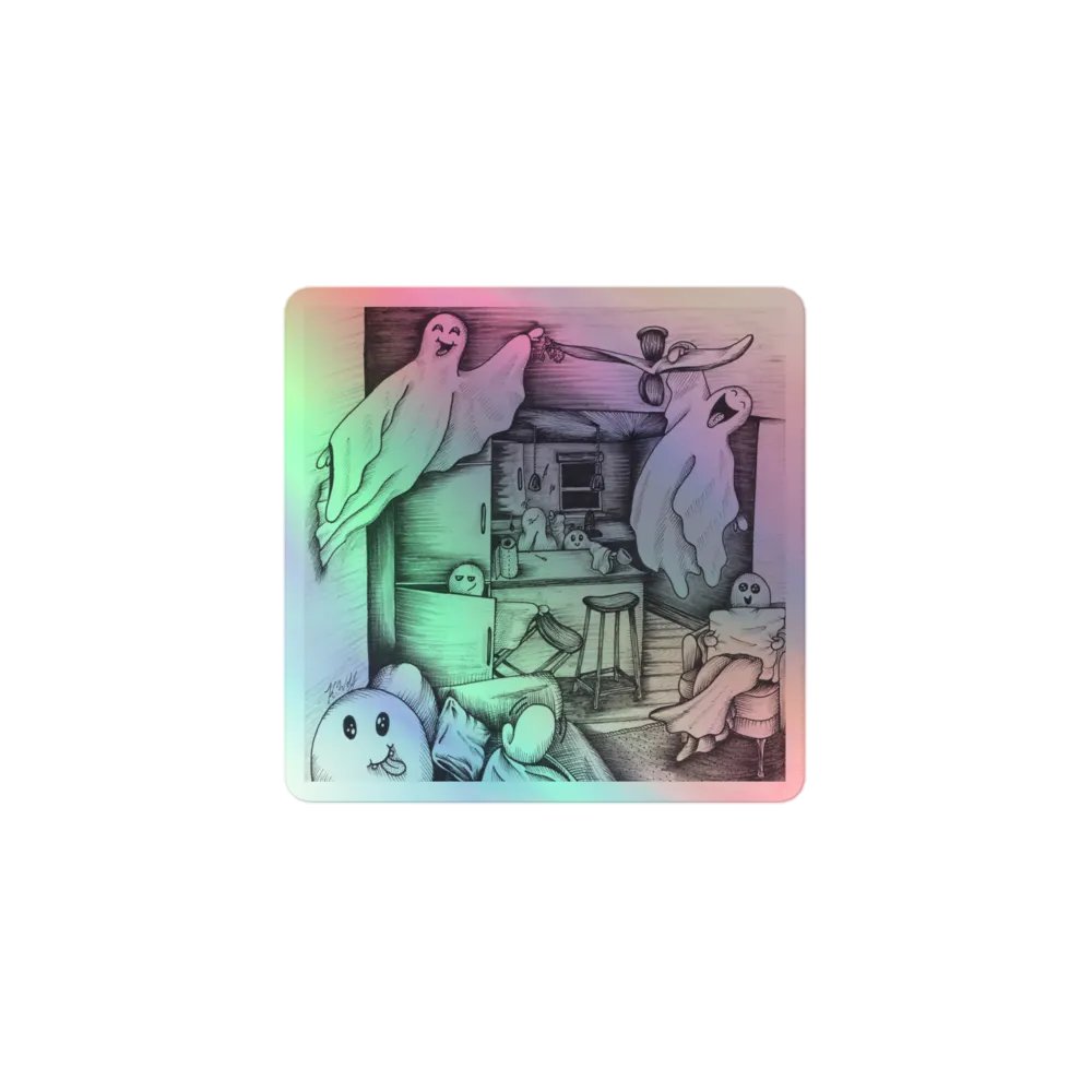 Haunted Apartment, Sticker Sheet product image (1)