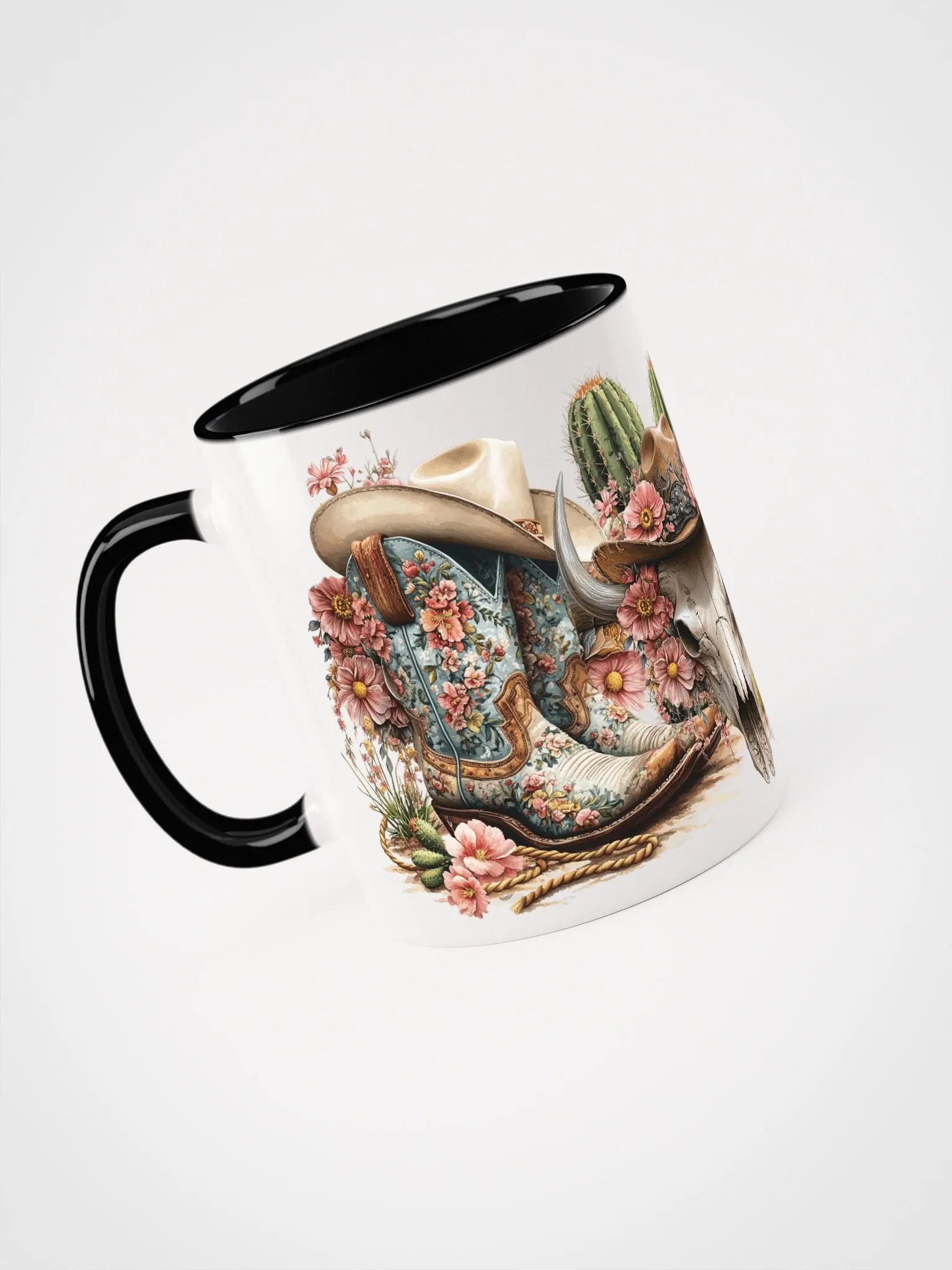 Floral Western Charm Accent Mug product image (3)