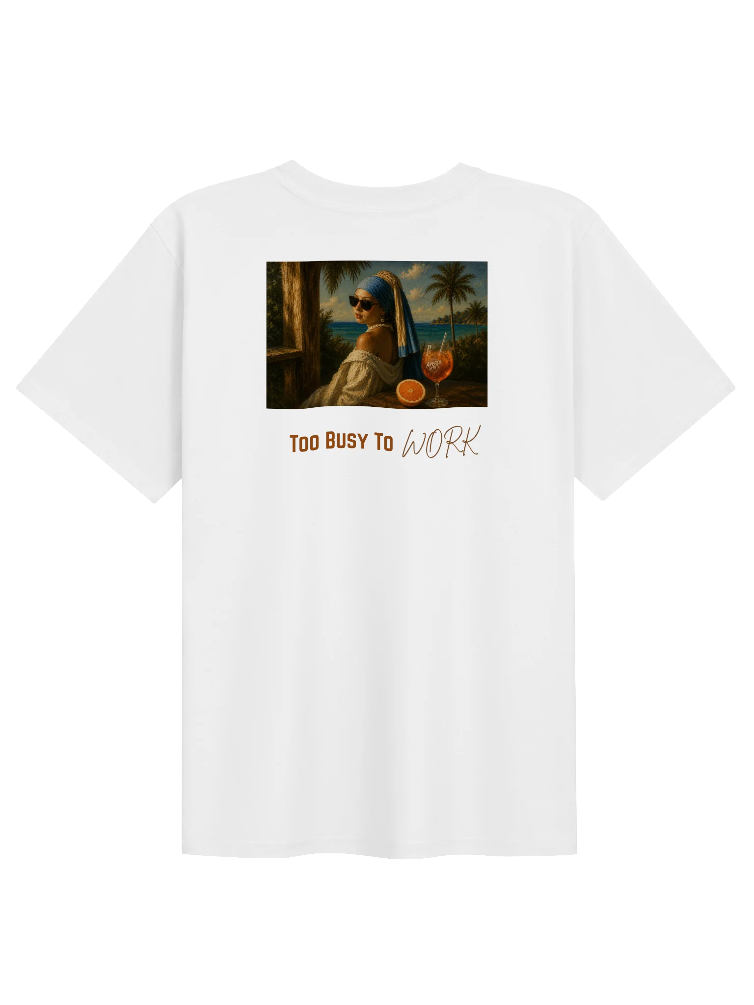 Too Busy to Work Aperol Spritz Tee product image (2)