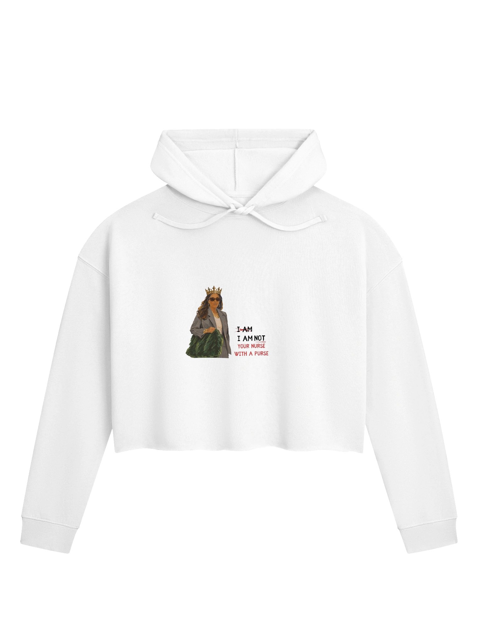 LX Vibes Crop Sweatshirt Nurse with A Purse product image (1)