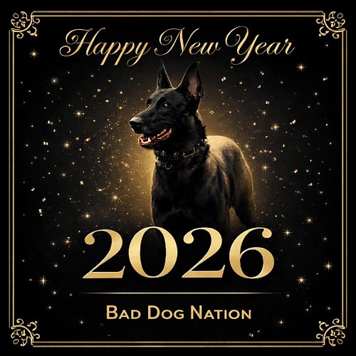 Happy New Year from Bad Dog Nation! 🐾
Here’s to a strong start, hard work, and big wins—may 2026 bring grit, growth, and succ...