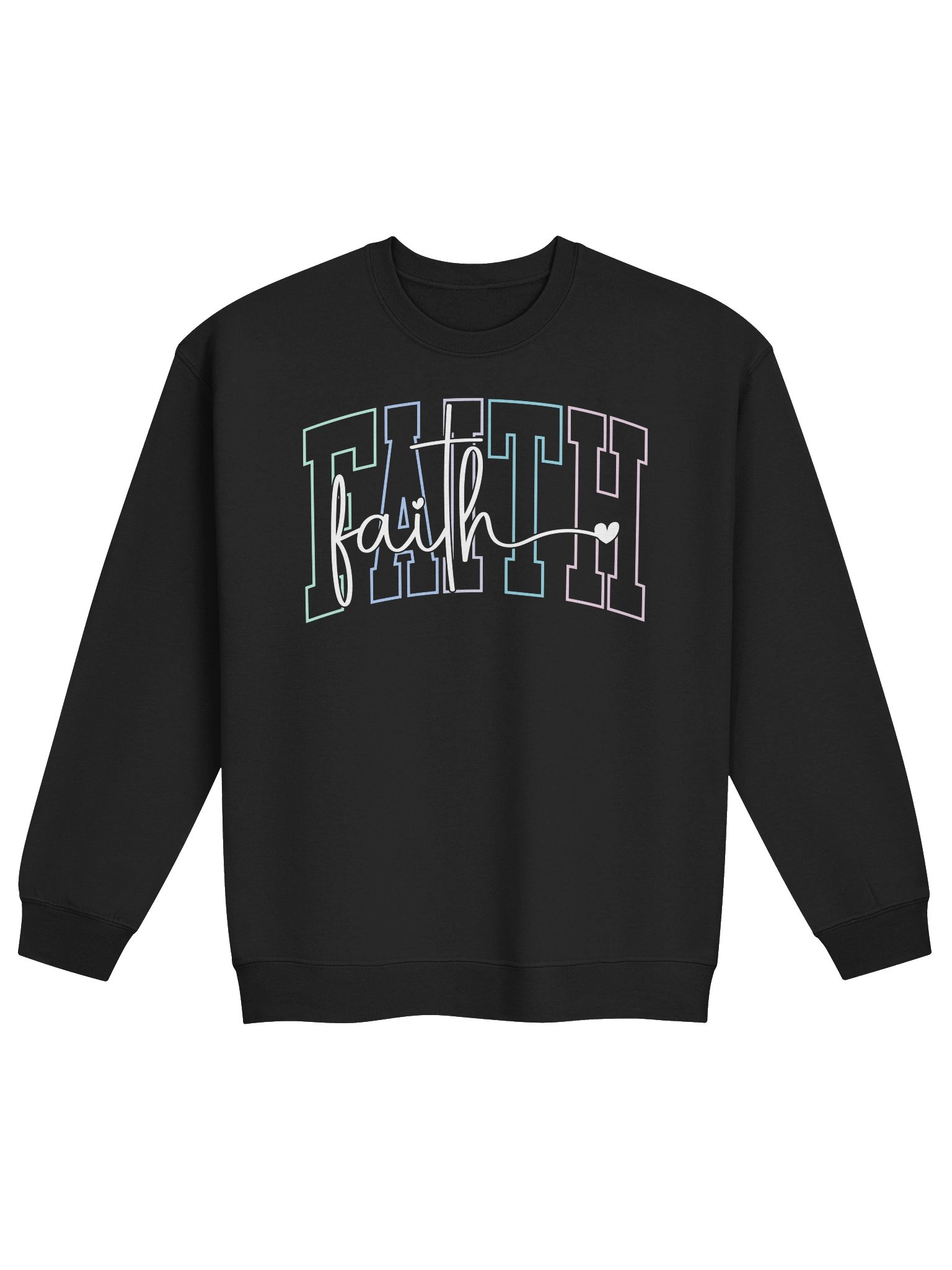 Faith Gradient Crewneck Sweatshirt product image (1)