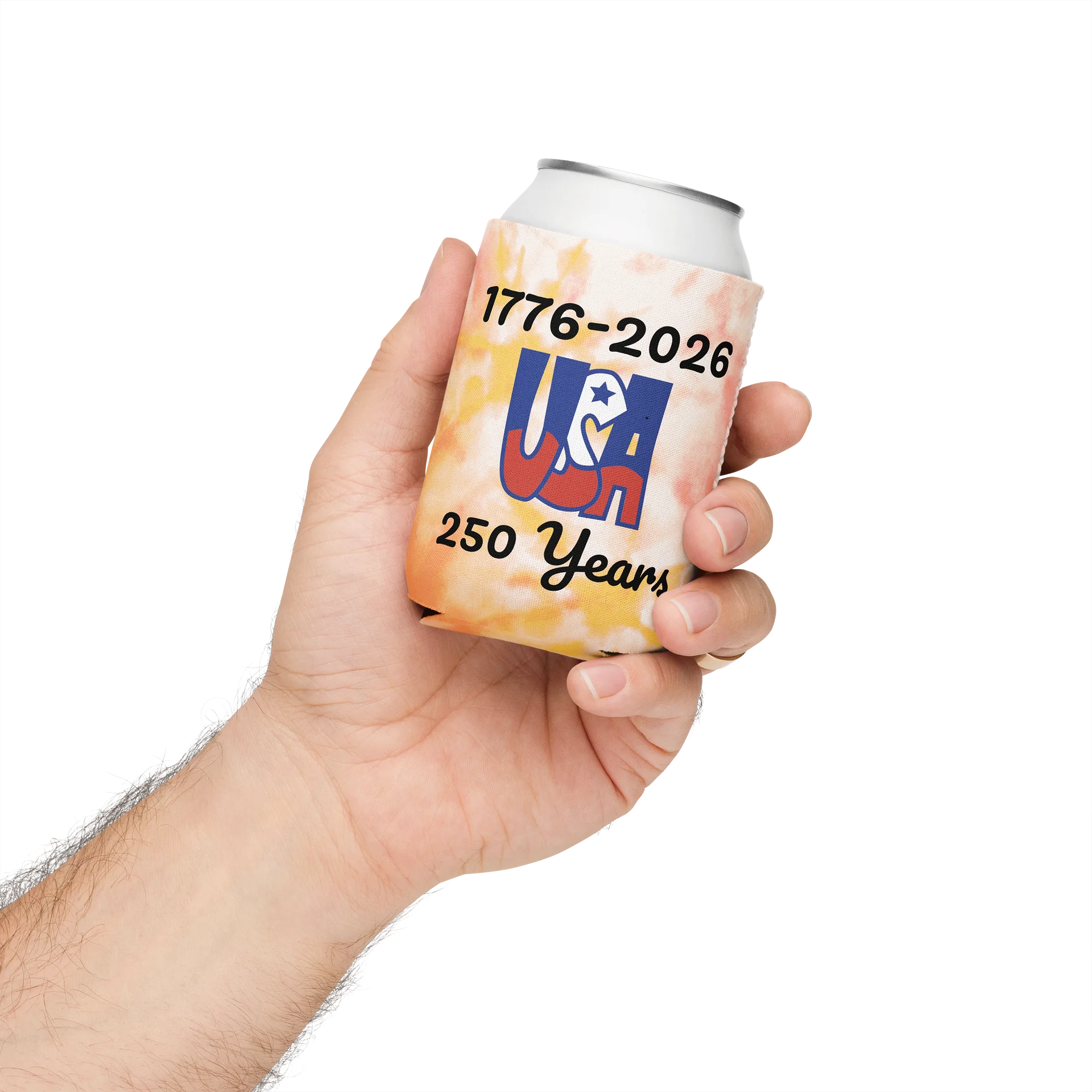 "U.S." Patriotic Coozie Can Cooler - Limited Edition product image (4)