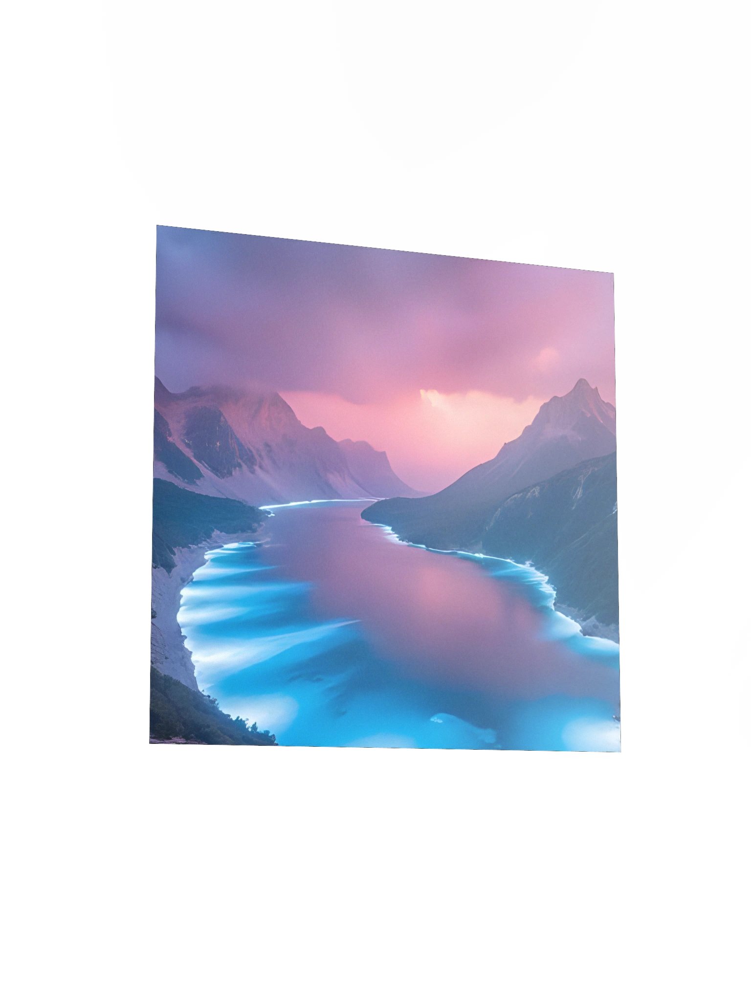 Iridescent River Serenity Poster product image (11)