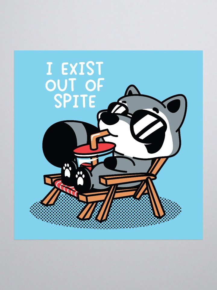 I Exist Out Of Spite Sticker product image (3)