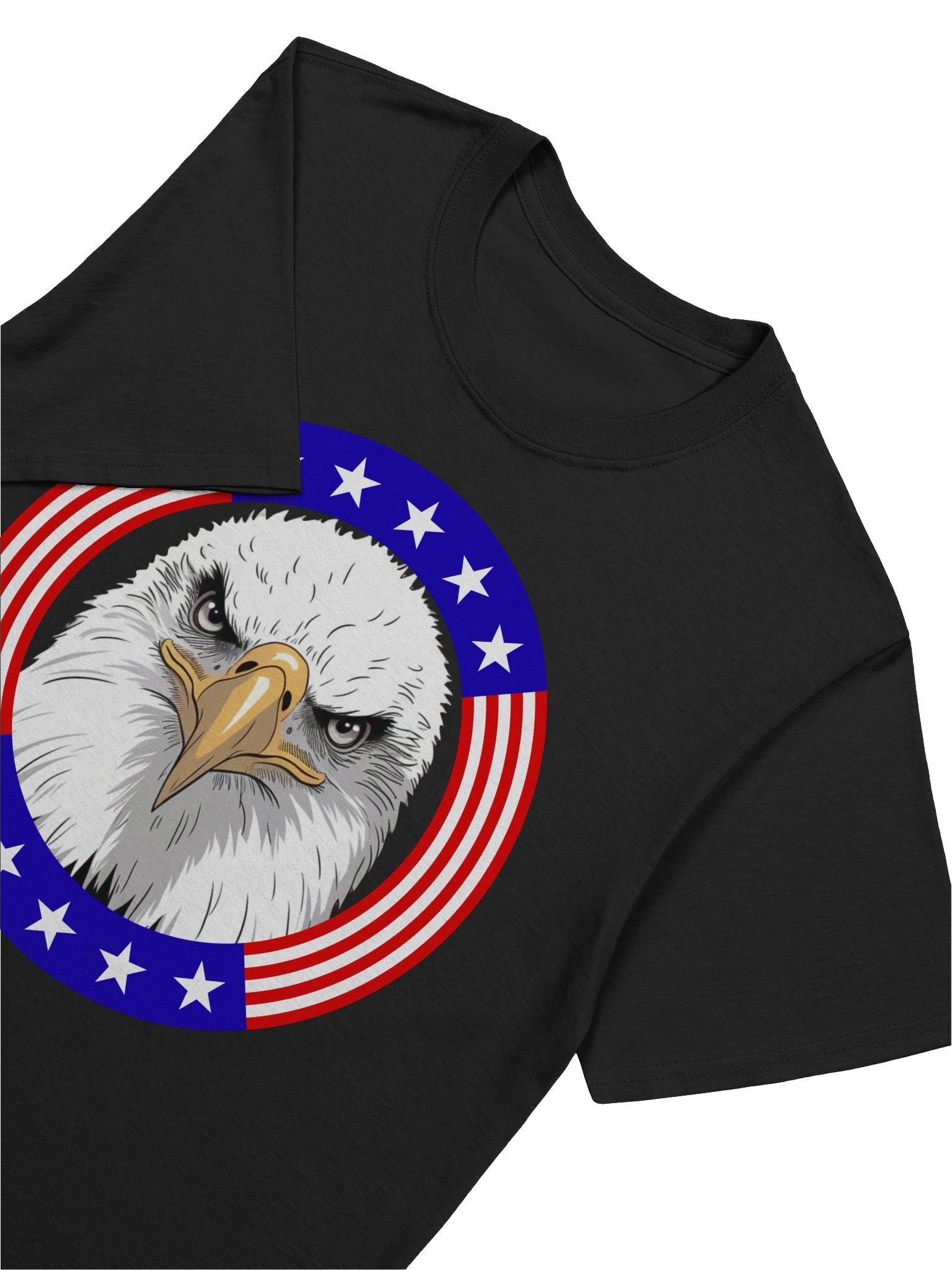 American Flag Bald Eagle USA Patriotic Men Women T-Shirt product image (101)