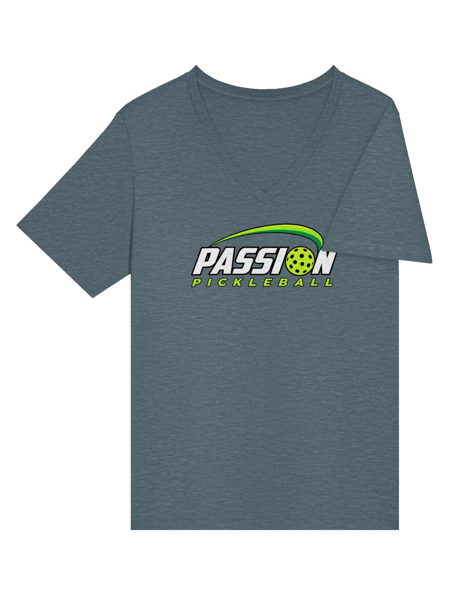 Passion Pickleball Ladies' V-Neck Tee product image (42)