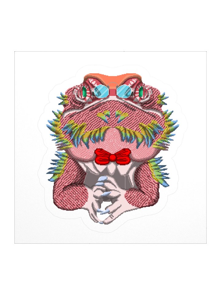 September 2025 Sticker "Professor Lizard Scaley Boi" product image (1)