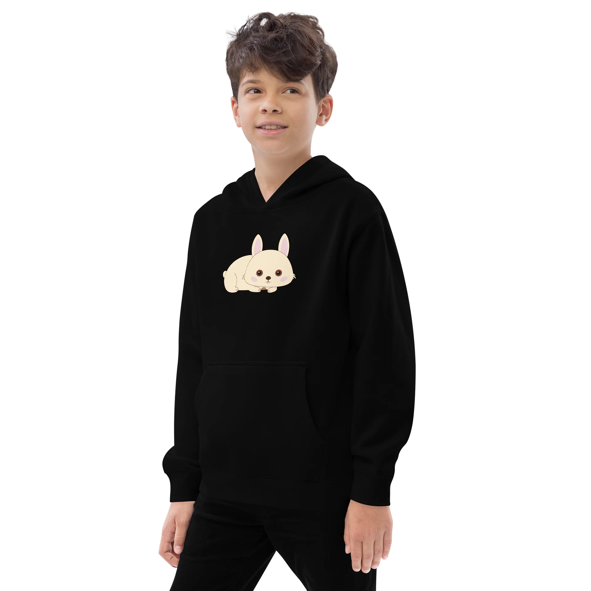Woodland Animals Bunny Youth Pullover product image (3)