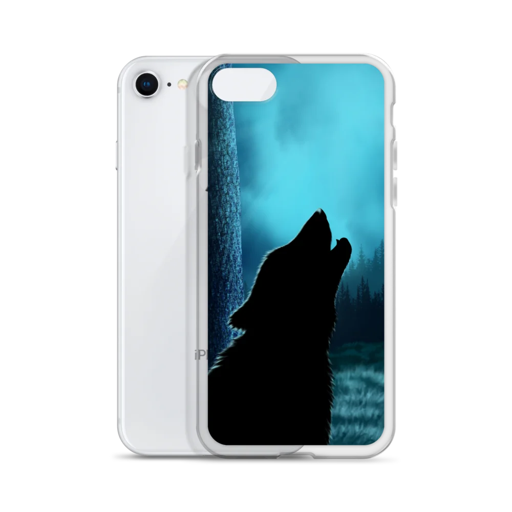 (Willow) Wolf clear Snap Case for iPhone product image (2)