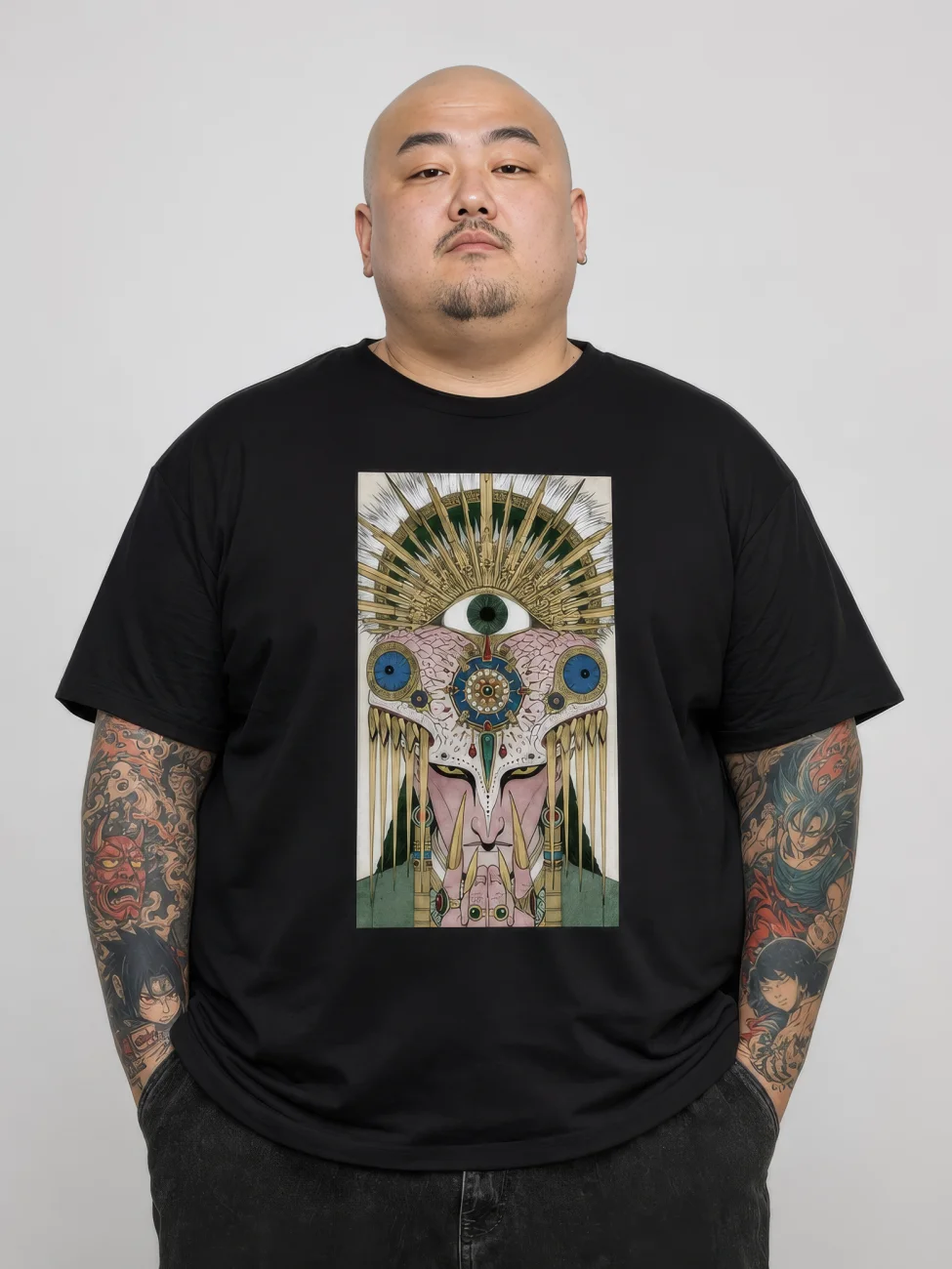 MAGICIAN 01 RIBBED RELAXED FIT TEE SHIRT (U) product image (1)