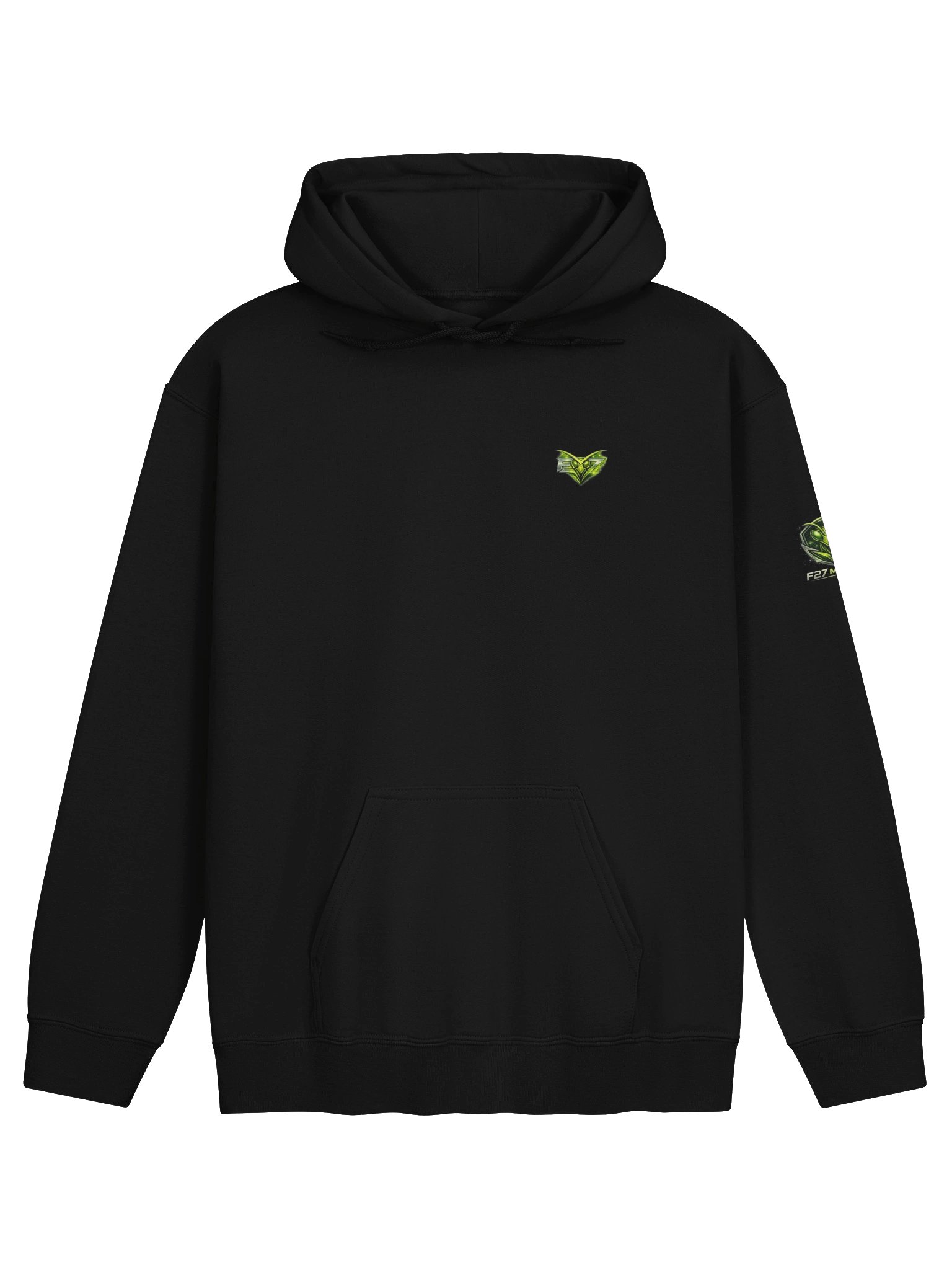 F27 Mantis Strength In Silence Hoodie | Motivational Gym Wear by FayzieBobs product image (2)