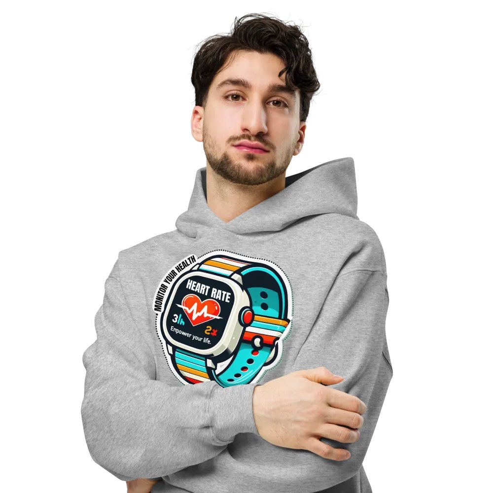 Empower Your Life Heart Rate Monitor Smartwatch Illustration Print product image (36)