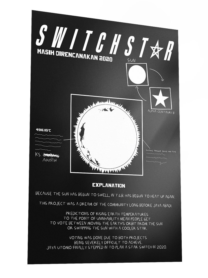 POSTERS | SWITCHSTAR Mission (Black Edition) product image (1)