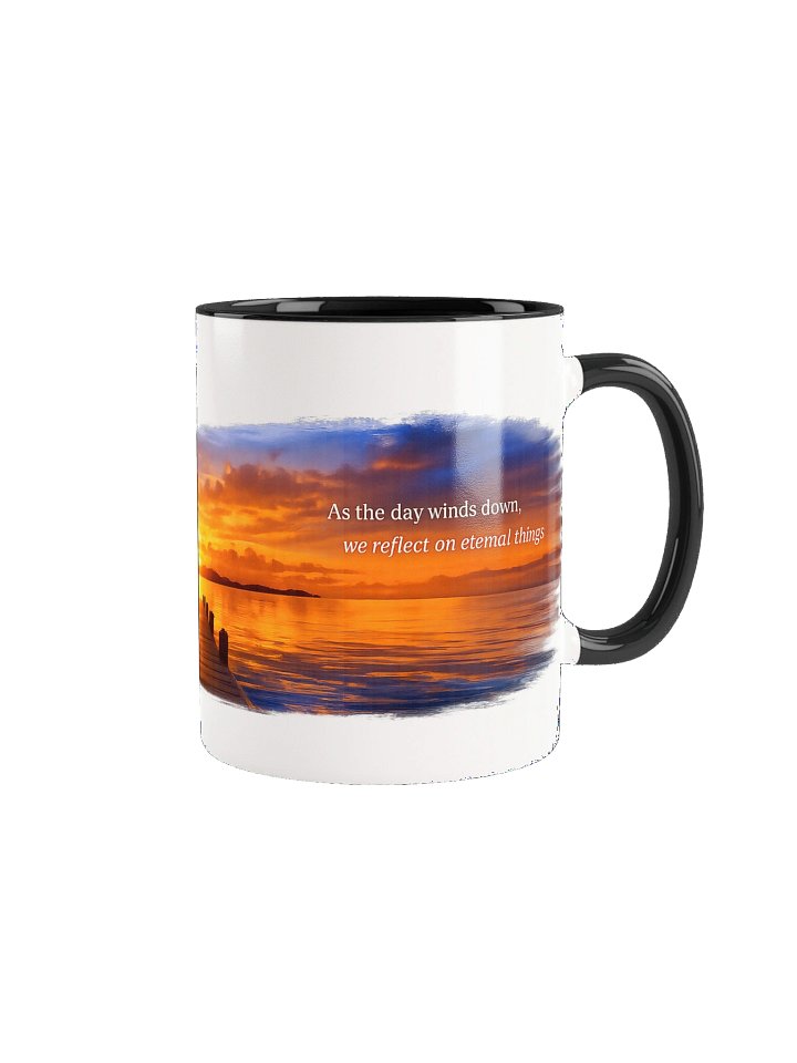 Sunset with Christ Evening Mug product image (1)