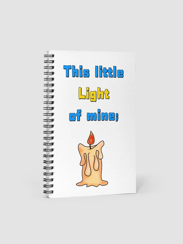 Little Light Spiral Notebook product image (1)