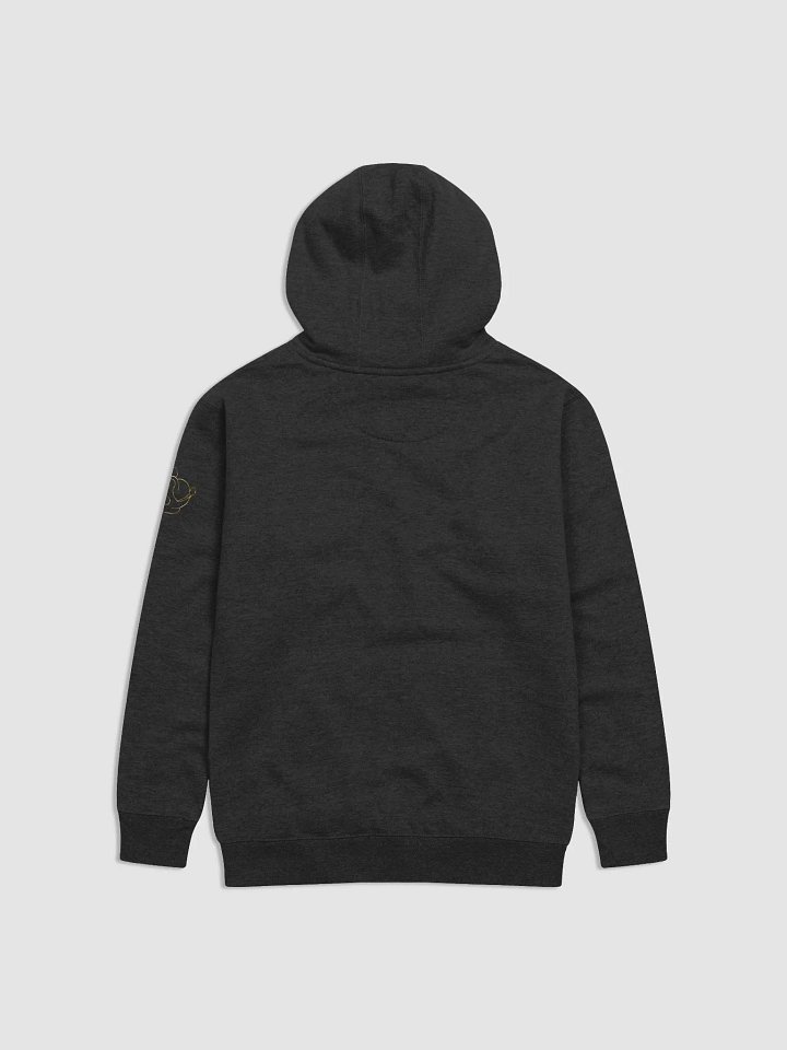 The Qweeb Unisex Hoodie Crowned Q and Sleeve product image (2)