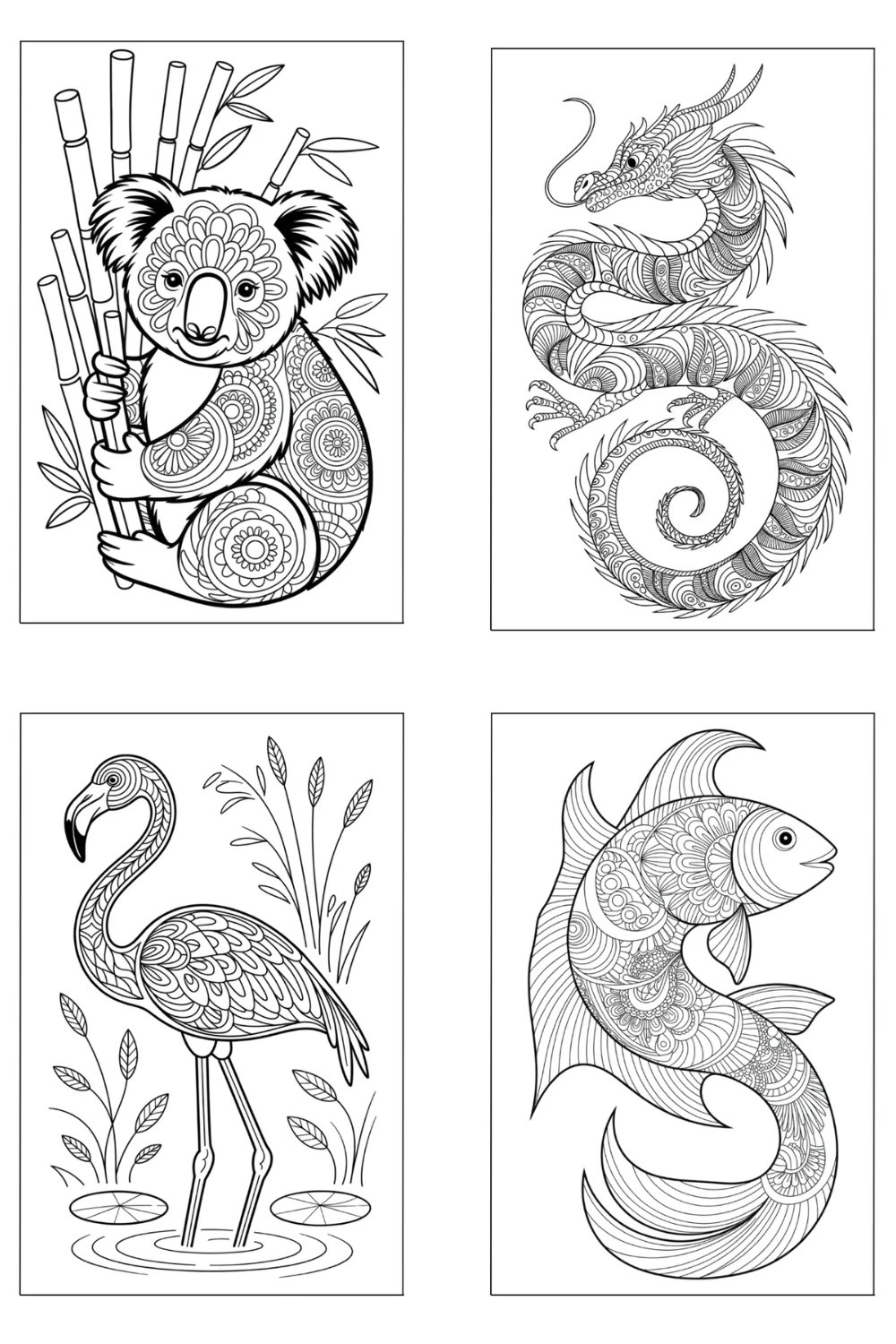 Zentangle Patterns Coloring Book for Adults product image (3)