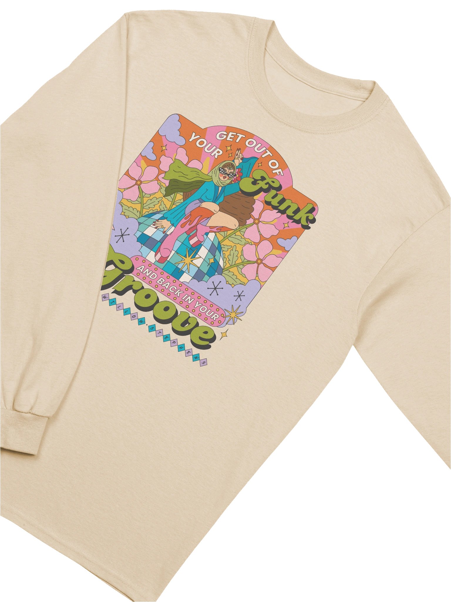 Funk --> Groove Long Sleeve Tee product image (3)
