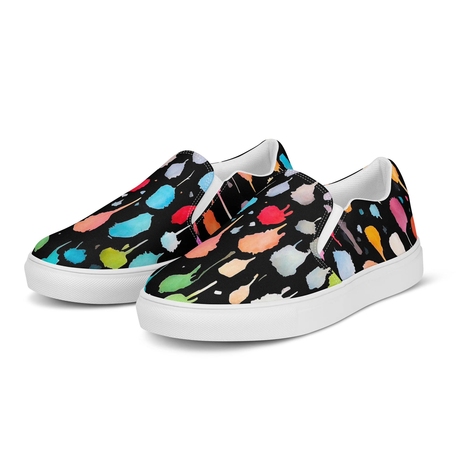 Art by Edward Martin Women's Slip-On Canvas Shoes product image (3)