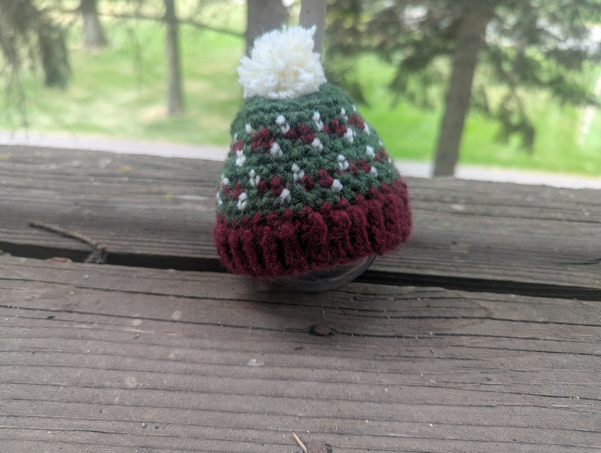 Merry Mischief Ornament - Red/Green/White product image (1)