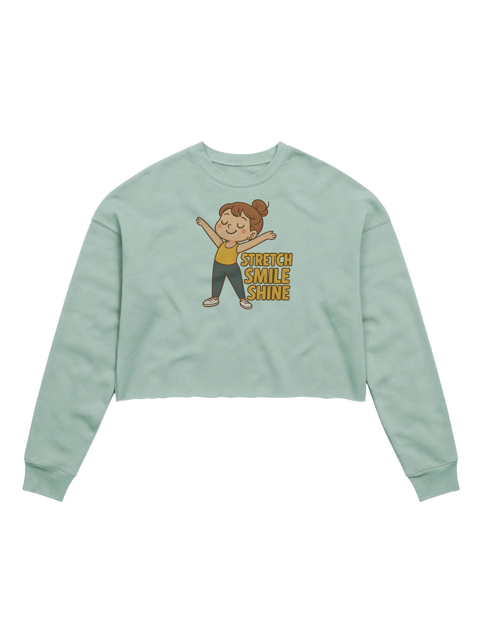 Stretch, Smile, Shine Crop Top product image (1)