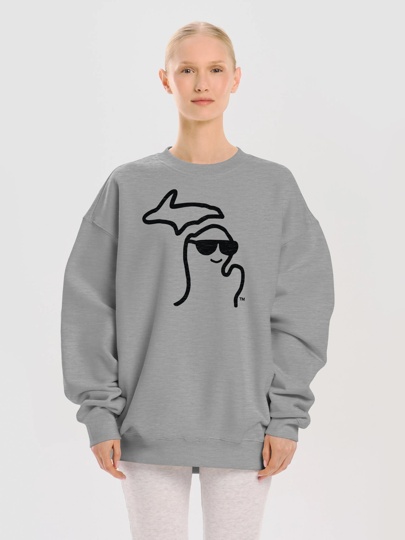 Mich. Michigan French Terry Cotton Sweatshirt product image (1)
